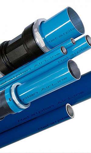 Rede de distribuição de ar comprimido Rede de distribuição de ar comprimido